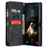 CaseMe Samsung Galaxy A55 -kotelo 008 Series Irrotettava kuori, musta