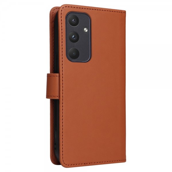 Betopnice Samsung Galaxy A55 Kotelo irrotettavalla kuorella 005 Ruskea