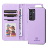 Betopnice Samsung Galaxy A55 Kotelo irrotettavalla kuorella 005 Violetti
