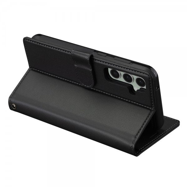 Lc.Imeeke Samsung Galaxy A55 -kotelo irrotettavalla kuorella L2 Series MagSafe, musta
