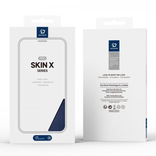 Dux Ducis Samsung Galaxy A55 -suojakotelo, Skin X Pro Series, sininen