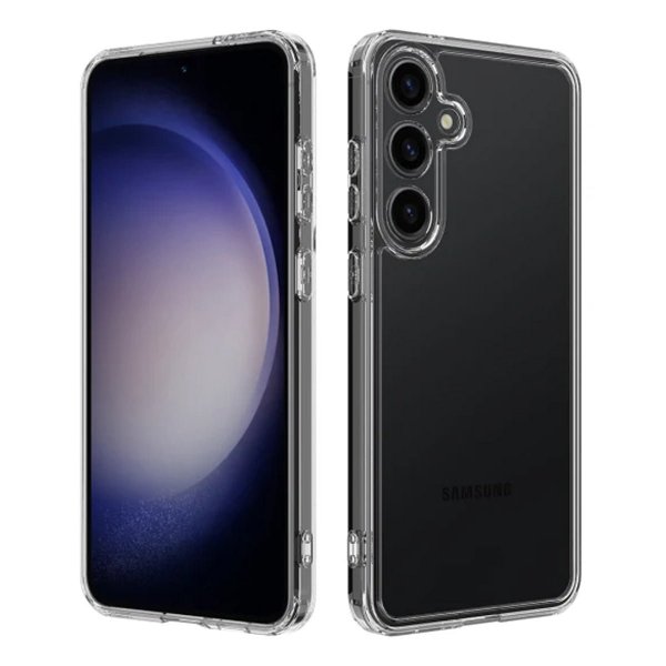 Rvelon Samsung Galaxy A55 Kuori Iskunkestävä Läpinäkyvä