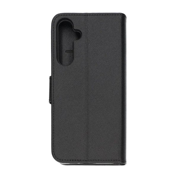 Samsung Galaxy A55 -suojakotelo jalustalla, musta