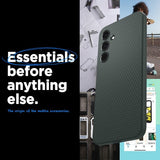 Spigen Samsung Galaxy A55 -suojakuori Liquid Air Abyss Green