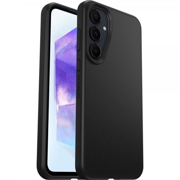 Otterbox Samsung Galaxy A55 React -suojakuori, musta
