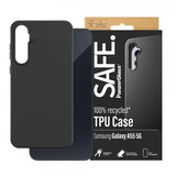SAFE by PanzerGlass Samsung Galaxy A55 - Soft TPU -suojakuori, musta