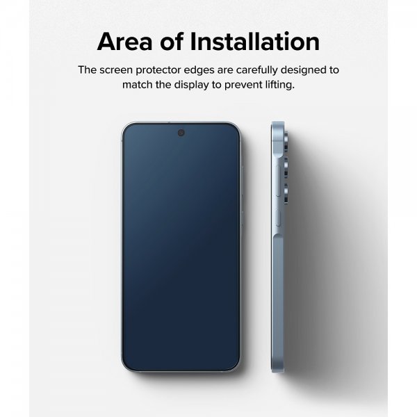 Ringke Samsung Galaxy A55 -näytönsuoja Easy Slide 2-pakkaus