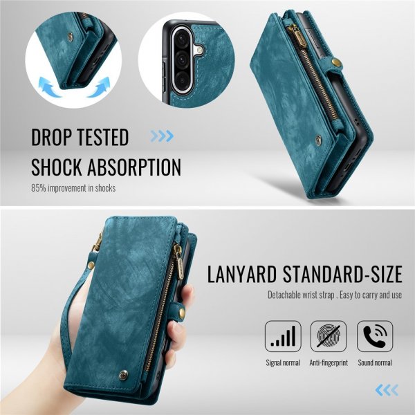 CaseMe Samsung Galaxy A56 suojakotelo 008 Series Irrotettava kuori, sininen