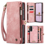 CaseMe Samsung Galaxy A56 -kotelo 008 Series, irrotettava kuori, vaaleanpunainen