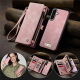CaseMe Samsung Galaxy A56 -kotelo 008 Series, irrotettava kuori, vaaleanpunainen