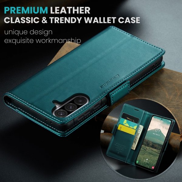 CaseMe Samsung Galaxy A56 suojakotelo 023-sarja, vihreä
