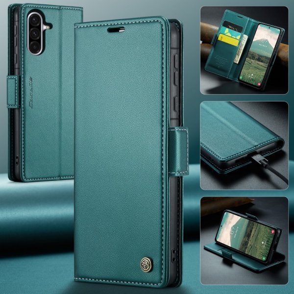 CaseMe Samsung Galaxy A56 suojakotelo 023-sarja, vihreä