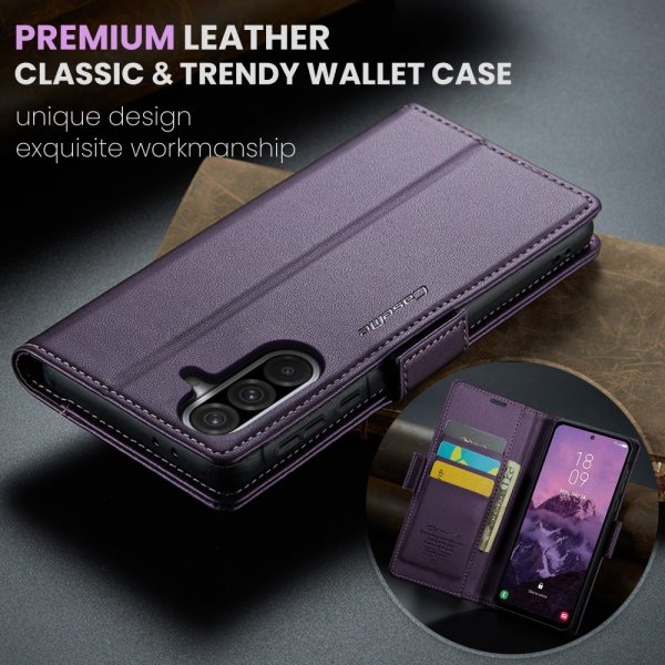 CaseMe Samsung Galaxy A56 Kotelo 023 Series Violetti
