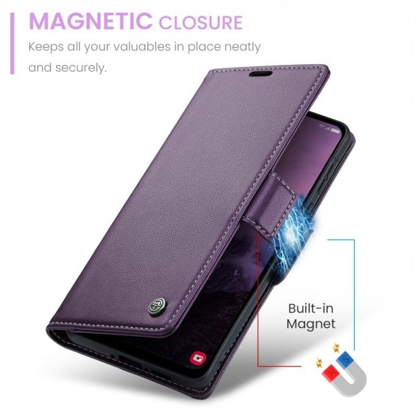 CaseMe Samsung Galaxy A56 Kotelo 023 Series Violetti