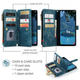 CaseMe Samsung Galaxy A56 Kotelo C30-sarja Sininen