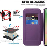 Samsung Galaxy A56 Kotelo MagSafe Violetti