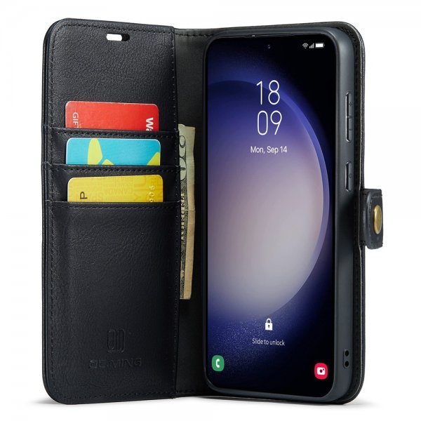 Dg.Ming Samsung Galaxy A56 Kotelo Irrotettavalla Kuorella Musta