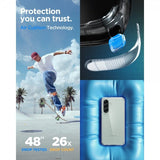 Spigen Samsung Galaxy A56 Ultra Hybrid Crystal Clear -suojakuori