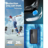 Spigen Samsung Galaxy A56 Kuori Ultra Hybrid Matta Musta