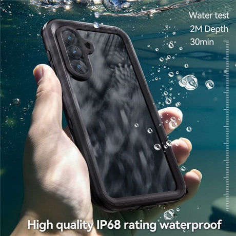 Redpepper Samsung Galaxy A56 Kuori Vesitiivis IP68 Musta