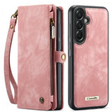 CaseMe Samsung Galaxy A57 -kotelo 008 Series, irrotettava kuori, vaaleanpunainen