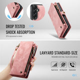 CaseMe Samsung Galaxy A57 -kotelo 008 Series, irrotettava kuori, vaaleanpunainen