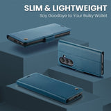CaseMe Samsung Galaxy A57 suojakotelo 023-sarja sininen