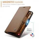 CaseMe Samsung Galaxy A57 Suojakotelo 023-sarja Ruskea