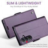 CaseMe Samsung Galaxy A57 Suojakotelo 023-sarja Violetti