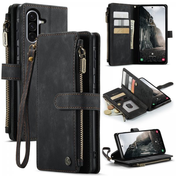CaseMe Samsung Galaxy A57 C30 Series -suojakotelo, musta