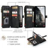 CaseMe Samsung Galaxy A57 C30 Series -suojakotelo, musta