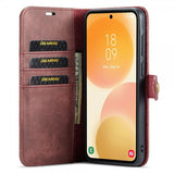 Dg.Ming Samsung Galaxy A57 Kotelo irrotettavalla Kuorella Punainen