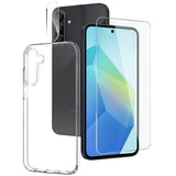 Northjo Samsung Galaxy A57 Kuori näytönsuojalla ja kamerasuojalla 3-in-1