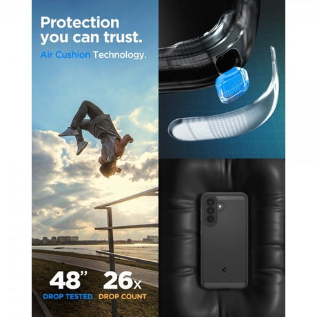 Spigen Samsung Galaxy A57 Kuori Rugged Armor Matte Black