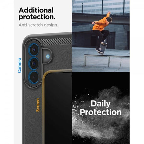 Spigen Samsung Galaxy A57 Kuori Rugged Armor Matte Black
