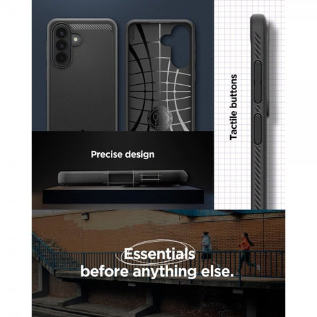Spigen Samsung Galaxy A57 Kuori Rugged Armor Matte Black