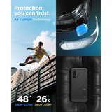 Spigen Samsung Galaxy A57 Tough Armor -kuori, musta