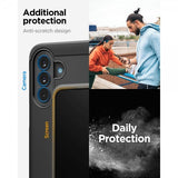 Spigen Samsung Galaxy A57 Tough Armor -kuori, musta
