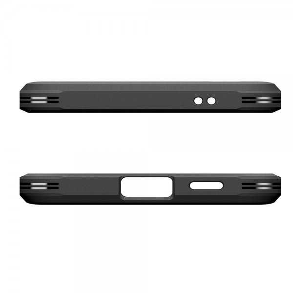 Spigen Samsung Galaxy A57 Tough Armor -kuori, musta