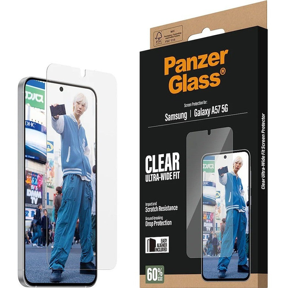 PanzerGlass Samsung Galaxy A57 Näytönsuoja Ultra-Wide Fit EasyAligner