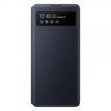 Samsung alkuperäinen Galaxy A71 -kotelo S View Wallet Cover, musta