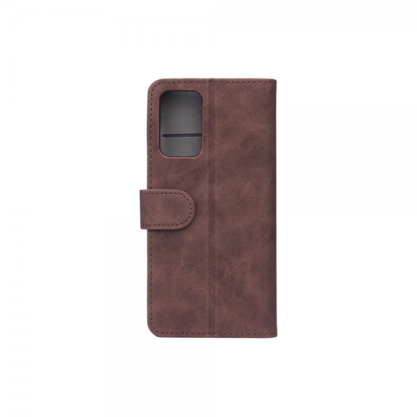 Gear Samsung Galaxy A72 Kotelo Mobiililompakko Nubukki Ruskea