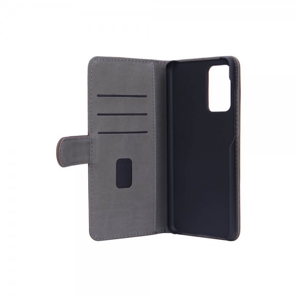 Gear Samsung Galaxy A72 Kotelo Mobiililompakko Nubukki Ruskea