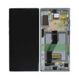 Samsung Galaxy Note 10 Plus 5G -näyttö LCD-paneelilla (alkuperäinen) – Glow/Hopea