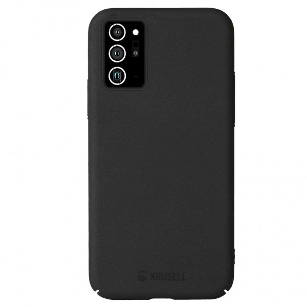Krusell Samsung Galaxy Note 20 SandCover-suojakuori, musta