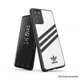 Adidas Samsung Galaxy Note 20 Ultra Kuoret TAI 3 Stripes Snap Case Valkoinen Musta