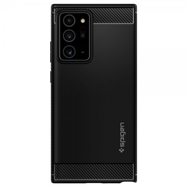 Spigen Samsung Galaxy Note 20 Ultra Suojakuori Rugged Armor Musta