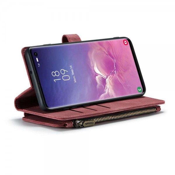 CaseMe Samsung Galaxy S10 -kotelo C30 Series Punainen