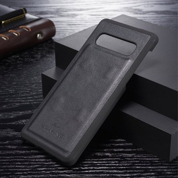Dg.Ming Samsung Galaxy S10 Lompakkokotelo Irrotettava kuori Musta