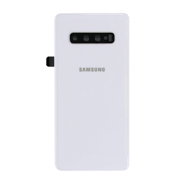 Samsung Galaxy S10 Plus Takaosa - Valkoinen